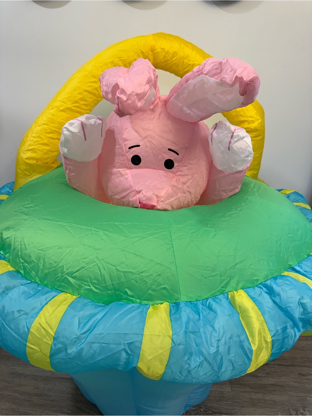 Inflatable Peek-a-Boo Bunny - Picture 3 of 6